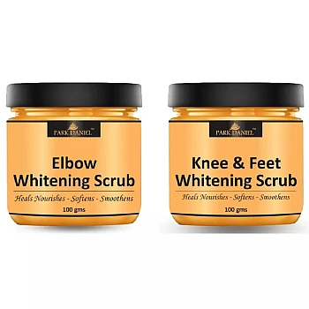 Park Daniel Elbow Whitening Scrub (100g, Pack of 2)