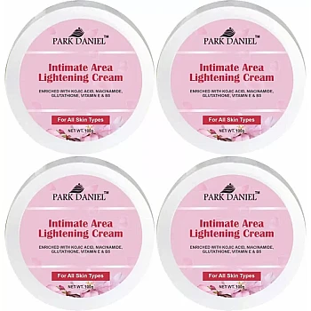 Park Daniel Intimate Area Lightening Cream (100g, Pack of 4)