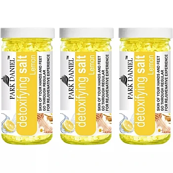 Park Daniel Lemon Bath Salt (200g, Pack of 3)