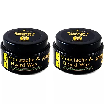Park Daniel Moustache & Beard Wax (50g, Pack of 2)