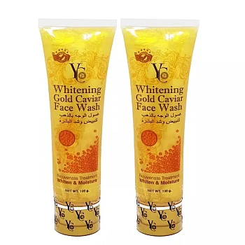 YC Whitening Gold Caviar Face Wash (100g, Pack of 2)