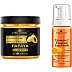 Park Daniel Papaya Facial Scrub + Vitamin C Foaming Face Wash Combo (Scrub 100ml + Face Wash 150ml) (1Pack)