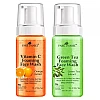 Park Daniel Vitamin C + Green Tea Foaming Face Wash Combo (150ml Each) (1Pack)