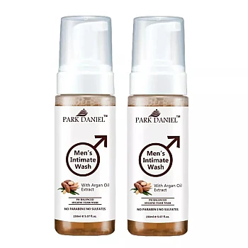 Park Daniel Men'S Intimate Wash With Argan Oil Extract (150ml, Pack of 2)