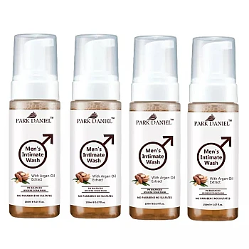 Park Daniel Men'S Intimate Wash With Argan Oil Extract (150ml, Pack of 4)