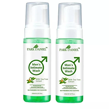 Park Daniel Men'S Intimate Wash With Tea Tree Extract (150ml, Pack of 2)