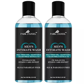 Park Daniel Men Intimate Wash Ph Balanced Hygine Care Expert (100ml, Pack of 2)