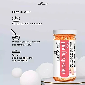 Park Daniel Detoxifying Salt Rose (200g, Pack of 3)