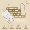 Maharishi Ayurveda Ayurdent Tongue Cleaner Premium Stainless Steel (1pcs, Pack of 2)