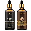 Park Daniel Vitamin B3 Facial Serum + 100% Natural Nail & Cuticle Growth Oil Combo (30ml Each) (1Pack)
