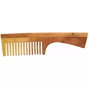 Park Daniel Natural & Ecofriendly Handmade Neem Wooden Dressing Handle Comb (1pcs)