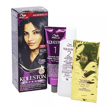 Wella Koleston Black Noir Hair Colour (110ml, Pack of 3)