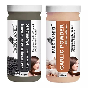 Park Daniel Kalonji Powder + Garlic Powder (Each 100g) (1Pack)