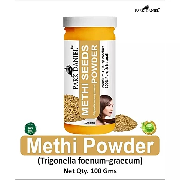 Park Daniel Methi Seeds Powder + Manjistha Powder (Each 100g) (1Pack)