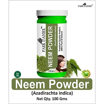 Park Daniel Neem Powder + Activated Charcoal Powder (Each 100g) (1Pack)