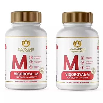 Maharishi Ayurveda Vigoroyal-M Tablets (10tab, Pack of 2)