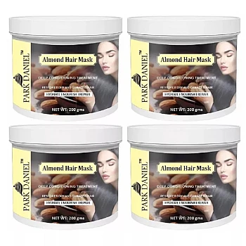 Park Daniel Almond Hair Mask (200g, Pack of 4)