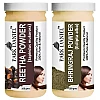 Park Daniel Reetha + Bhringraj Powder Combo (100g Each) (1Pack)