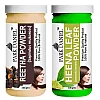 Park Daniel Reetha + Heena Leaf Powder Combo (100g Each) (1Pack)