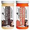 Park Daniel Reetha + Manjistha Leaf Powder Combo (100g Each) (1Pack)