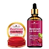 Park Daniel Beetroot Lip Balm + Beetroot Lip Serum Combo (Balm 8g + Serum 30ml) (1Pack)