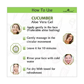 Park Daniel Cucumber Aloe Vera Gel (100g)