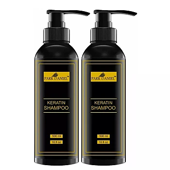 Park Daniel Keratin Shampoo (500ml, Pack of 2)