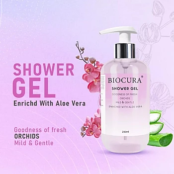 Biocura Shower Gel - Orchid (200ml)