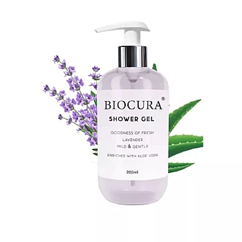 Biocura Shower Gel - Lavender (200ml)