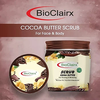 Bioclairx Cocoa Butter Scrub (325g)