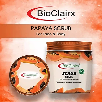 Bioclairx Papaya Scrub (325g)