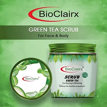 Bioclairx Green Tea Scrub (325g)