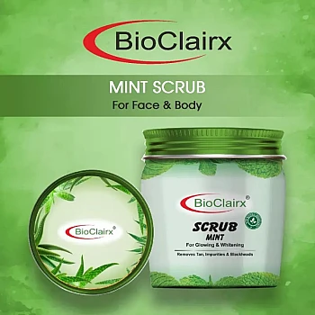 Bioclairx Mint Scrub (325g)