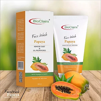 Bioclairx Papaya Face Wash (150ml)