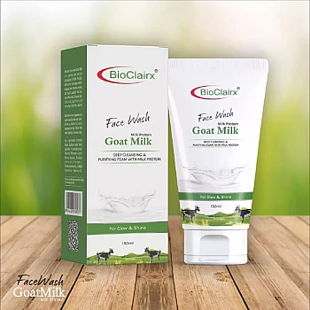 Bioclairx Goat Milk Face Wash (150ml)
