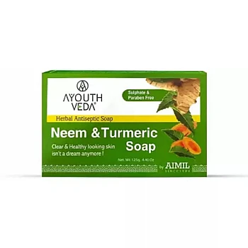 Ayouthveda Neem & Turmeric Soap (100g)