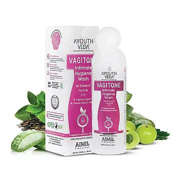 Ayouthveda Vagitone Intimate Hygiene Wash (50ml)