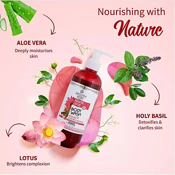 Ayouthveda Aquatic Lotus Body Wash (300ml)