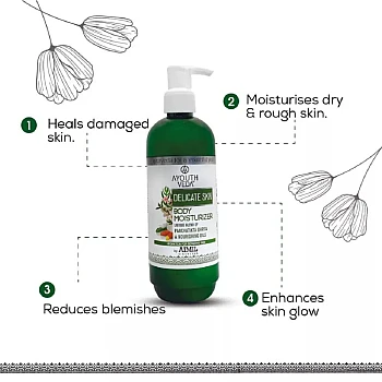 Ayouthveda Delicate Skin Body Moisturizer (300ml)