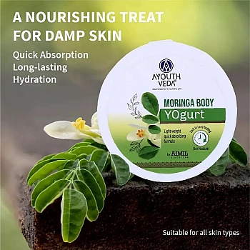 Ayouthveda Moringa Body Yogurt (200g)