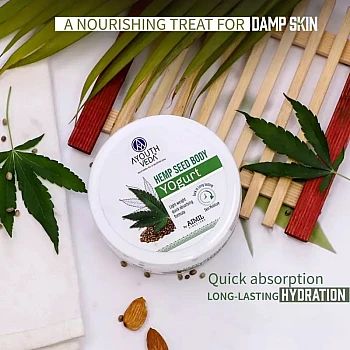 Ayouthveda Hemp Seed Body Yogurt (200g)