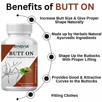 Ayudiva Herbals Butt On Capsules (60caps)