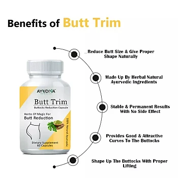 Ayudiva Herbals Butt Trim Capsules (60caps)