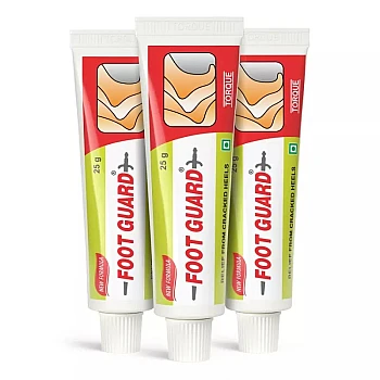Torque Foot Guard Cream (25g, Pack of 3)