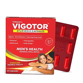 Torque Vigotor Ayurvedic Capsules (10caps)