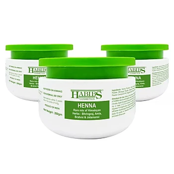 Habibs Henna Mehndi Powder (200g, Pack of 3)