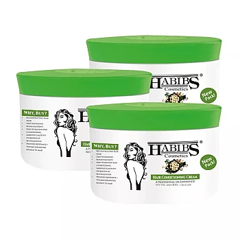 Habibs Hair Conditioning cream (200g, Pack of 3)