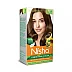 Nisha Creme Hair Color 5.0 Light Brown (Developer 60ml + Colorant Tube 60gm + Conditioner 6ml + Glove) (1Pack)