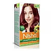 Nisha Creme Hair Color 3.16 Burgundy (Developer 60ml + Colorant Tube 60gm + Conditioner 6ml + Glove) (1Pack)