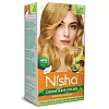 Nisha Creme Hair Color 8.1 Golden Blonde (Developer 60ml + Colorant Tube 60gm + Conditioner 6ml + Glove) (1Pack)